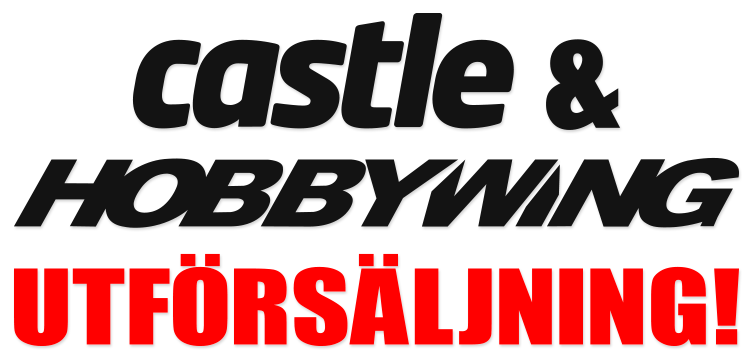 Castle & Hobbywing Utförsäljning!